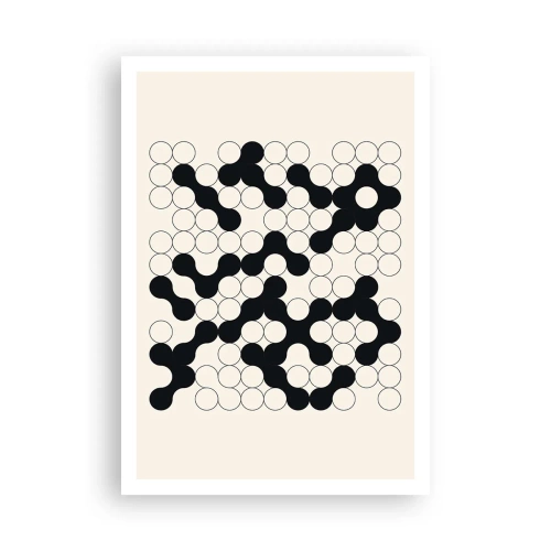 Affiche - Poster - Jeu chinois – variation - 70x100 cm