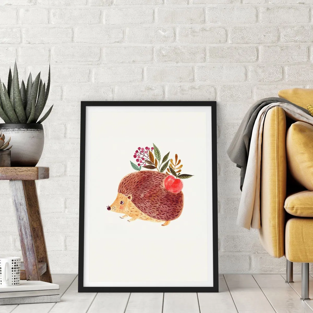 Affiche dans un cadre noir - Poster - Et tu m’apprécies déjà - 30x40 cm