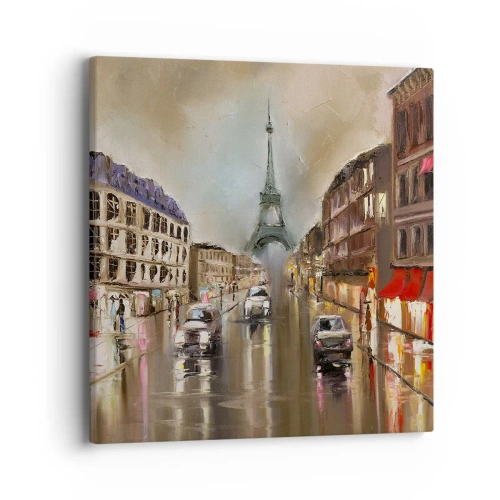 Impression sur toile - Image sur toile - Elle seule compte - 40x40 cm