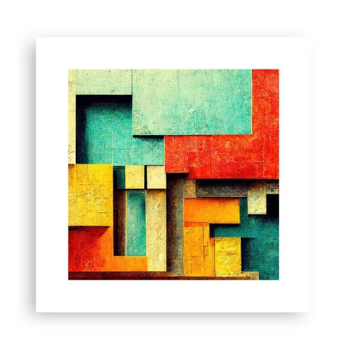 Affiche - Poster - Festival des angles droits - 30x30 cm
