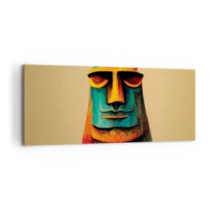 Impression sur toile - Image sur toile - Statuesque et sympathique - 100x40 cm