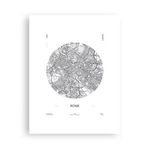 Affiche - Poster - Anatomie de Rome - 30x40 cm