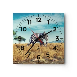 Horloge murale - Pendule murale - Le gris n'est déjà plus à la mode - 40x40 cm