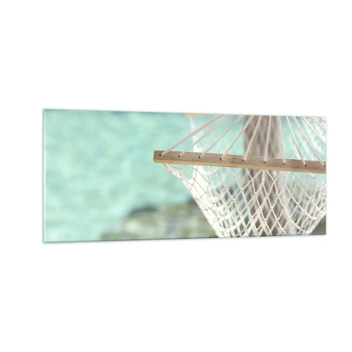 Impression sur verre - Image sur verre - Le temps de la détente - 100x40 cm