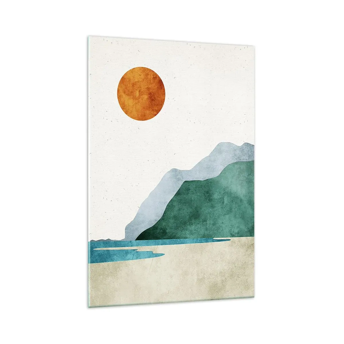 Impression sur verre - Image sur verre - Le paysage comme il se doit - 70x100 cm