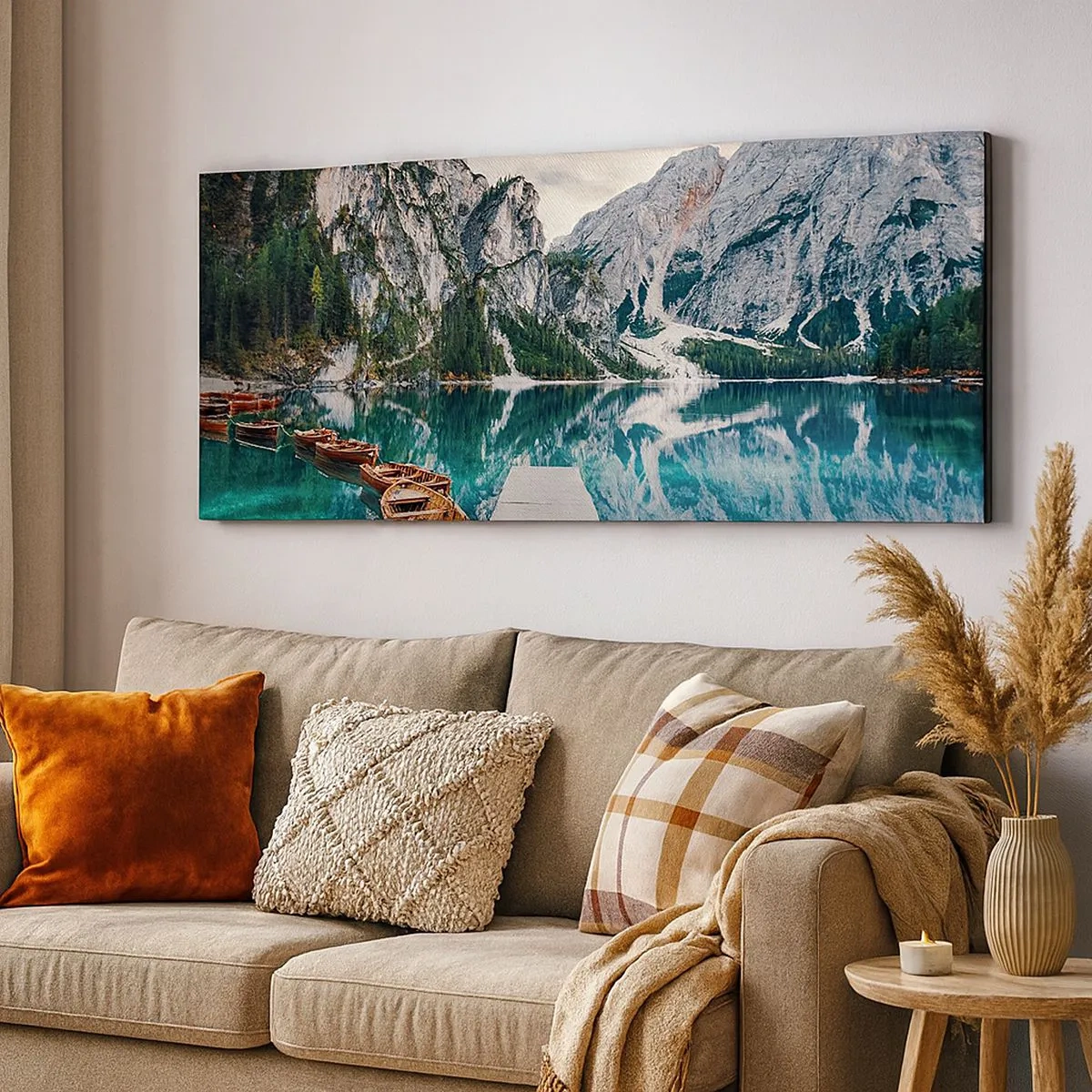 Impression sur toile - Image sur toile - On va te montrer la beauté - 100x40 cm