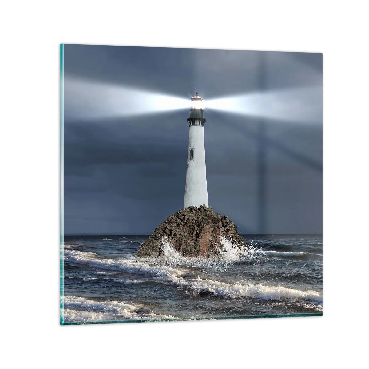 Impression sur verre - Image sur verre - I… i… ici ! - 60x60 cm