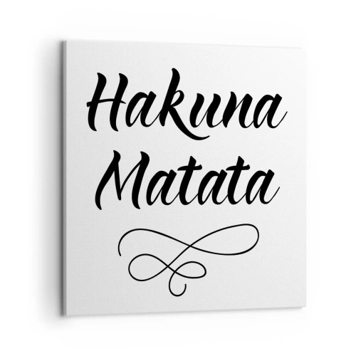 Impression sur toile - Image sur toile - Le meilleur conseil - 50x50 cm