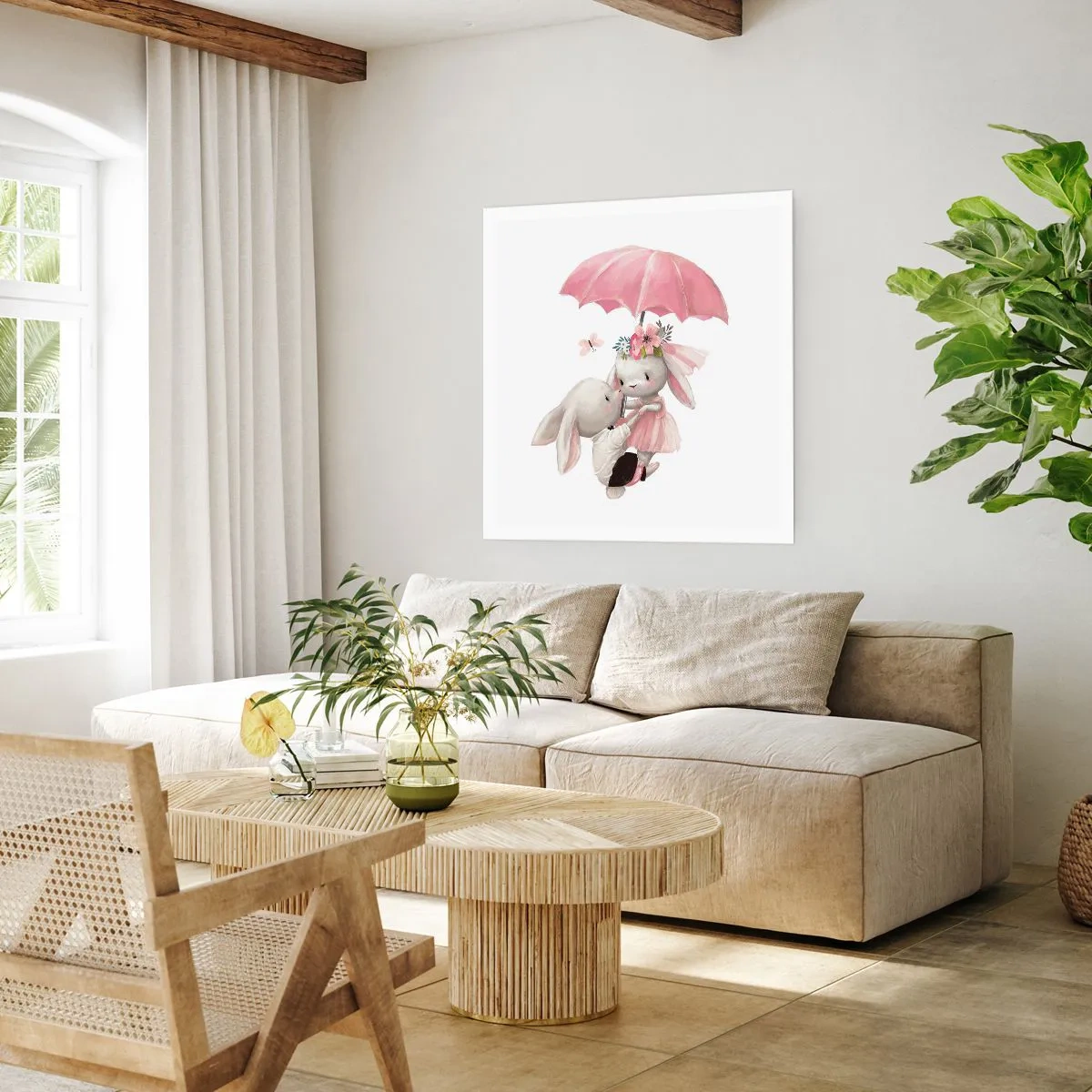 Affiche - Poster - C'est ça l'amour - 40x40 cm