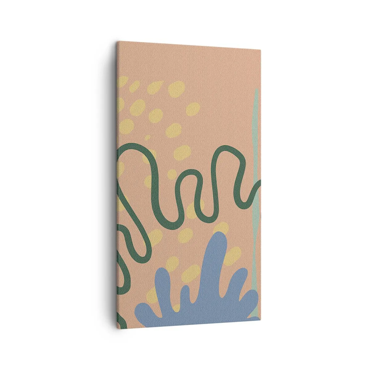 Impression sur toile - Image sur toile - Abstraction : diversité de la nature - 45x80 cm