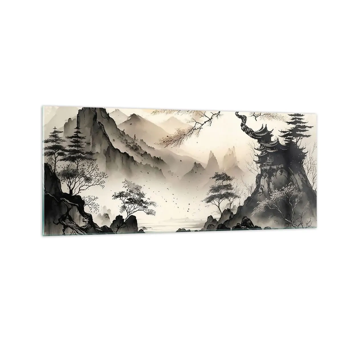 Impression sur verre - Image sur verre - Le charme unique de l'Orient - 100x40 cm