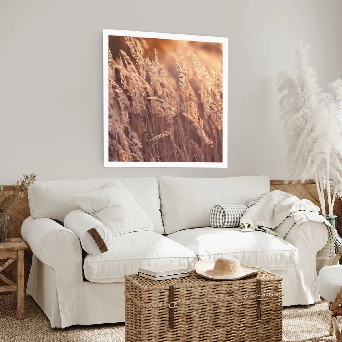 Affiche - Poster - Prêt à accueillir l'automne - 30x30 cm