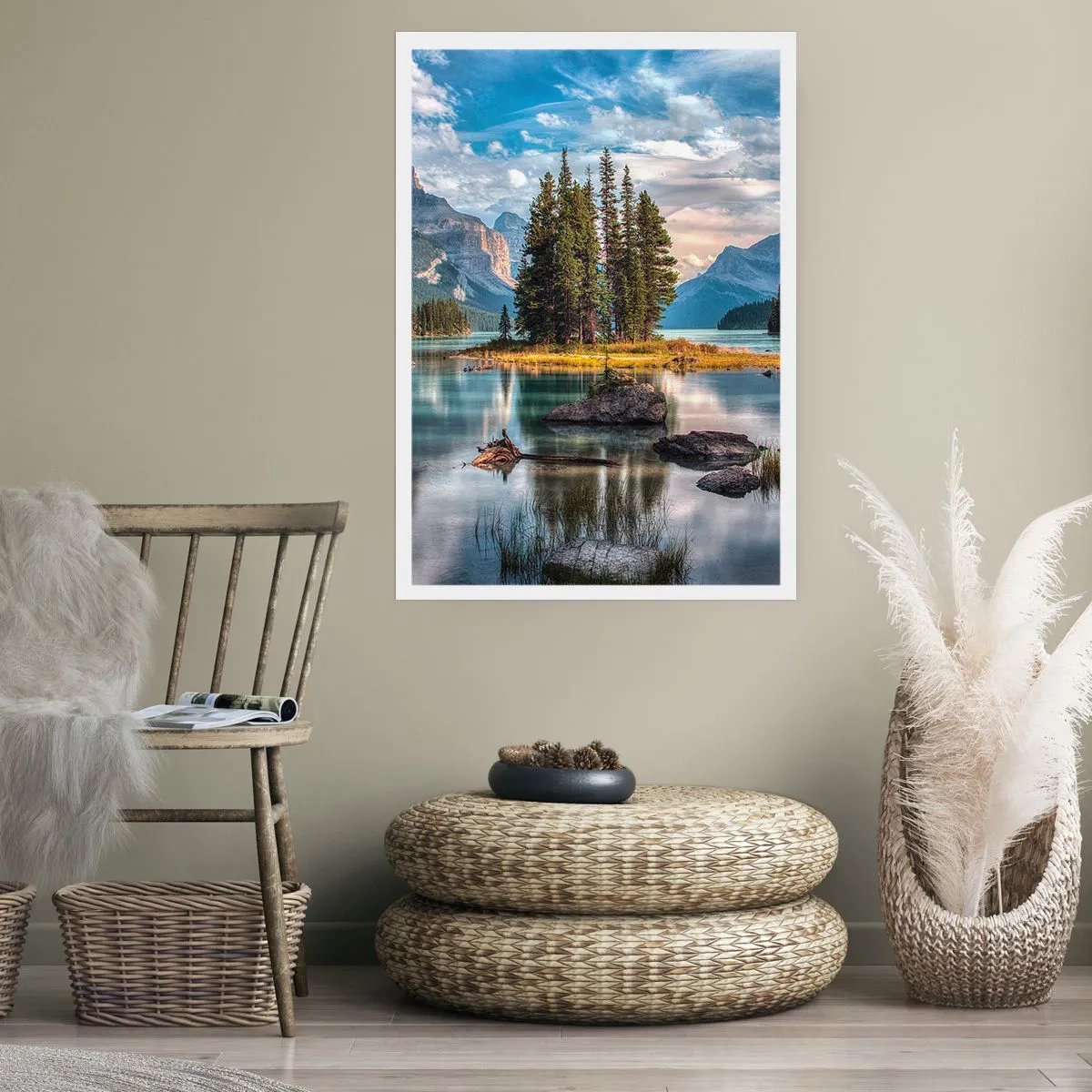 Affiche - Poster - Sous les grandes eaux claires - 61x91 cm