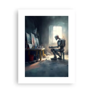 Affiche - Poster - L'acte de création - 30x40 cm