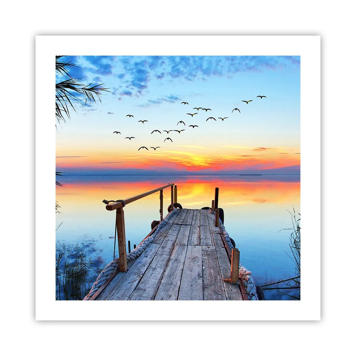 Affiche - Poster - Il est temps de rentrer... - 50x50 cm