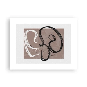 Affiche - Poster - Composition – la recherche de la plénitude - 40x30 cm