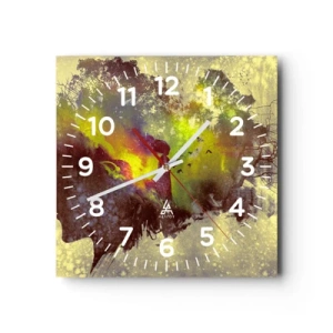 Horloge murale - Pendule murale - Mère Nature - 40x40 cm