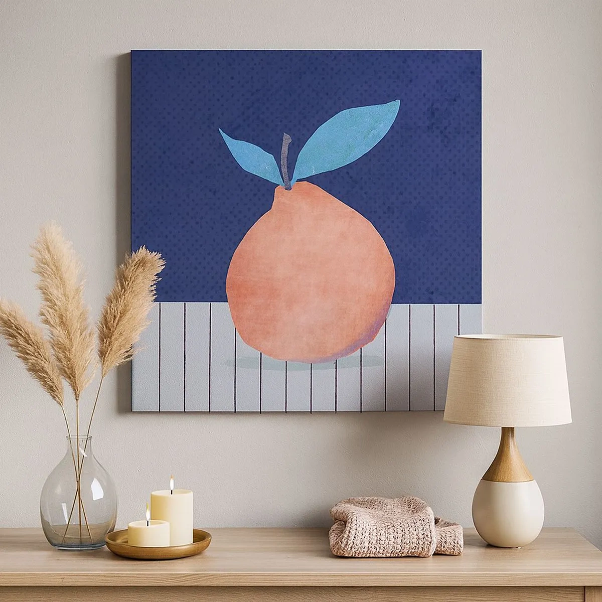 Impression sur toile - Image sur toile - Convexité et plan - 30x30 cm