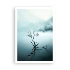 Affiche - Poster - D'eau et de brouillard - 70x100 cm