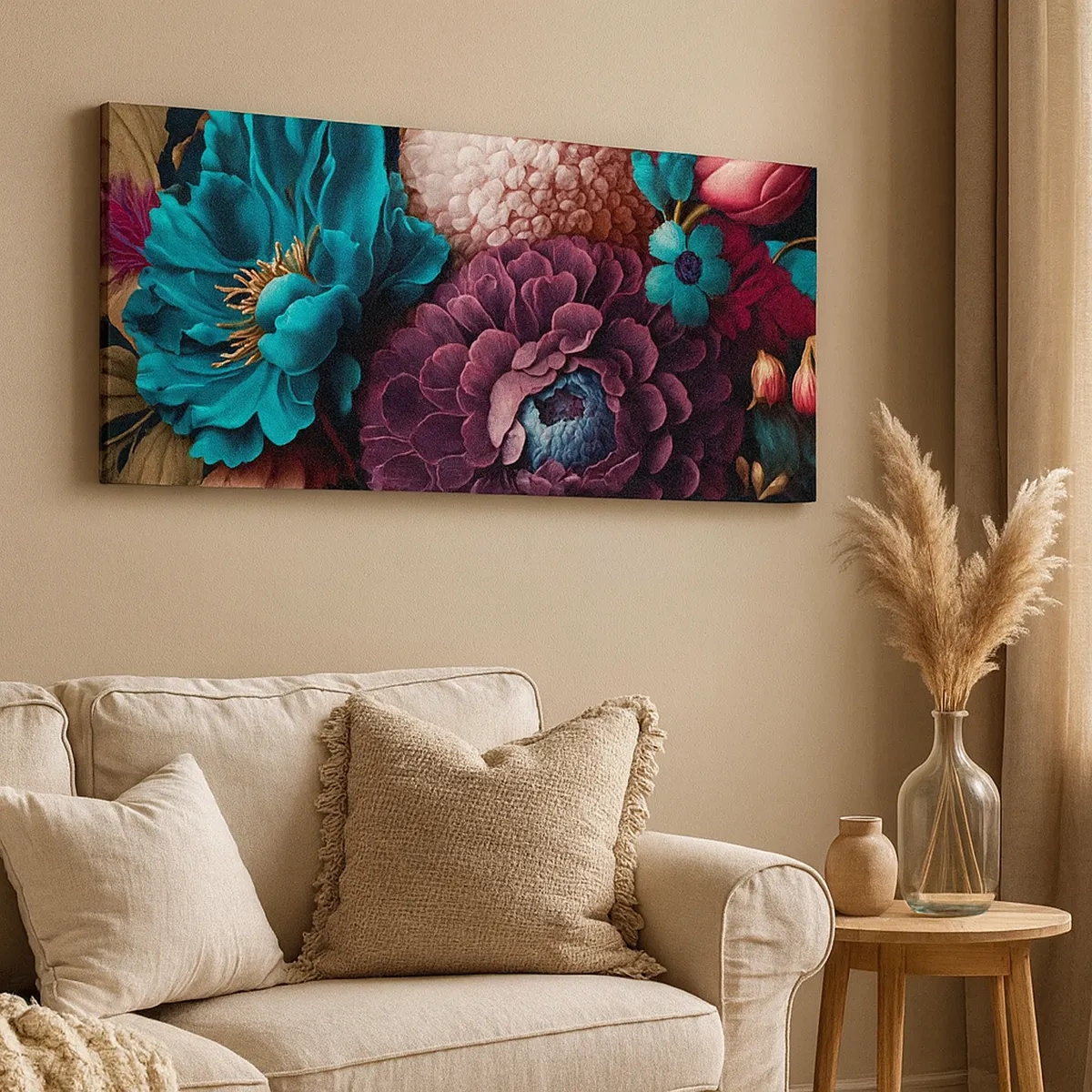 Impression sur toile - Image sur toile - La nature en abondance - 30x30 cm