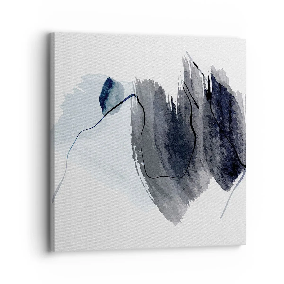 Impression sur toile - Image sur toile - Intensité et mouvement - 30x30 cm