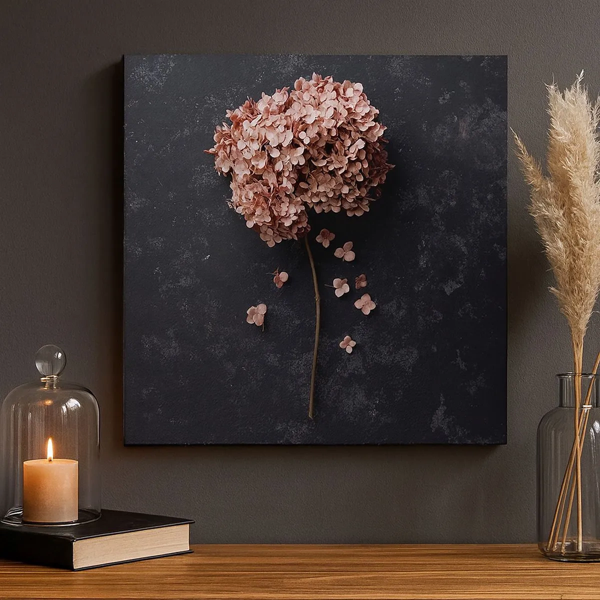 Impression sur toile - Image sur toile - Un signe vraiment romantique - 30x30 cm