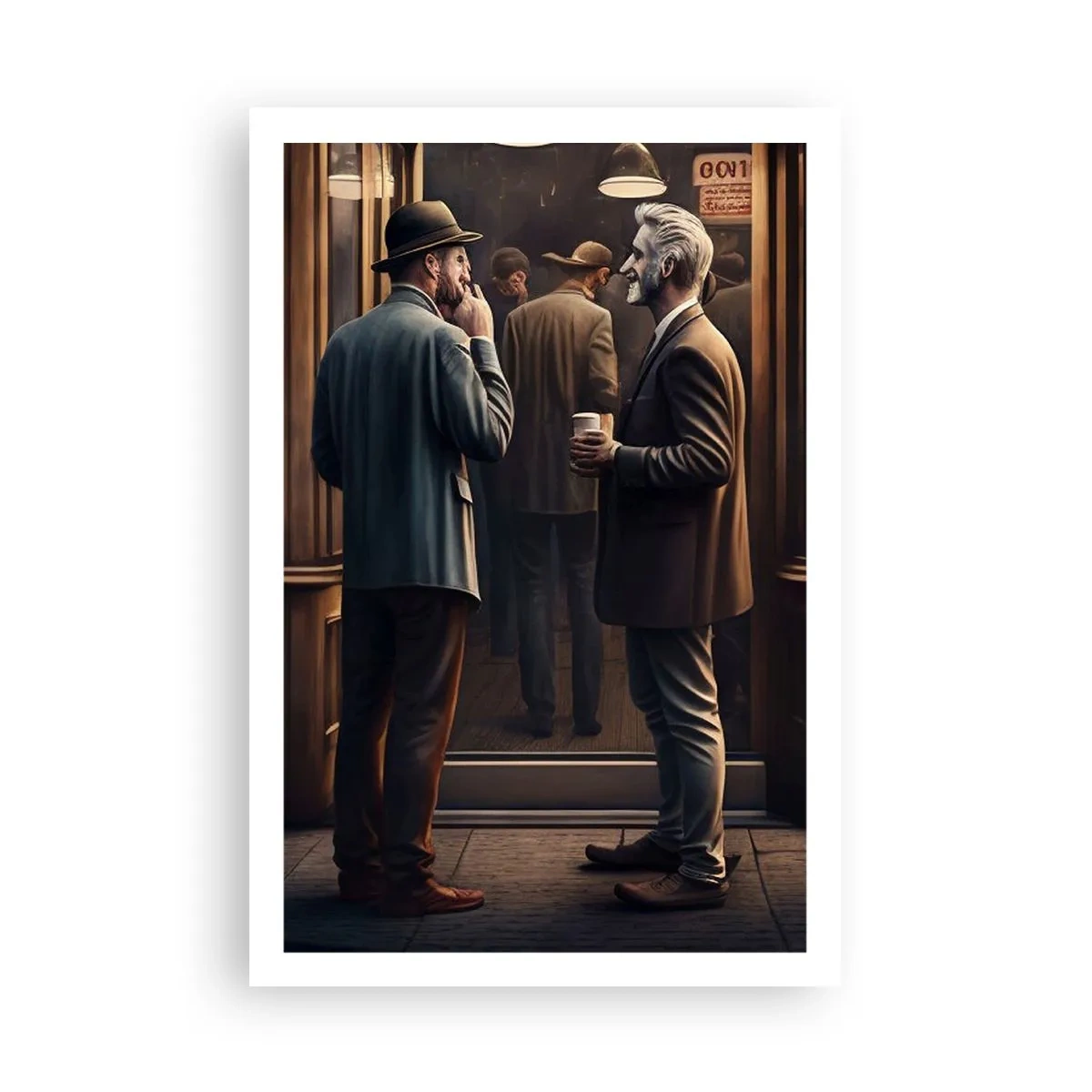 Affiche - Poster - Bon moment de la journée - 61x91 cm