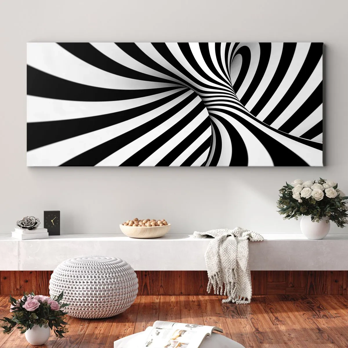 Impression sur toile - Image sur toile - Composition : espace de danse - 90x30 cm