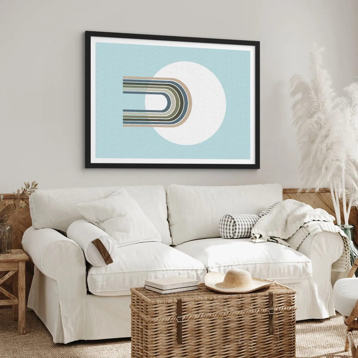 Affiche dans un cadre noir - Poster - Attraction irrésistible - 40x30 cm