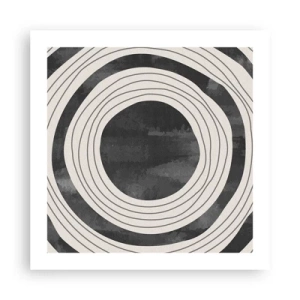 Affiche - Poster - Droit au but - 50x50 cm