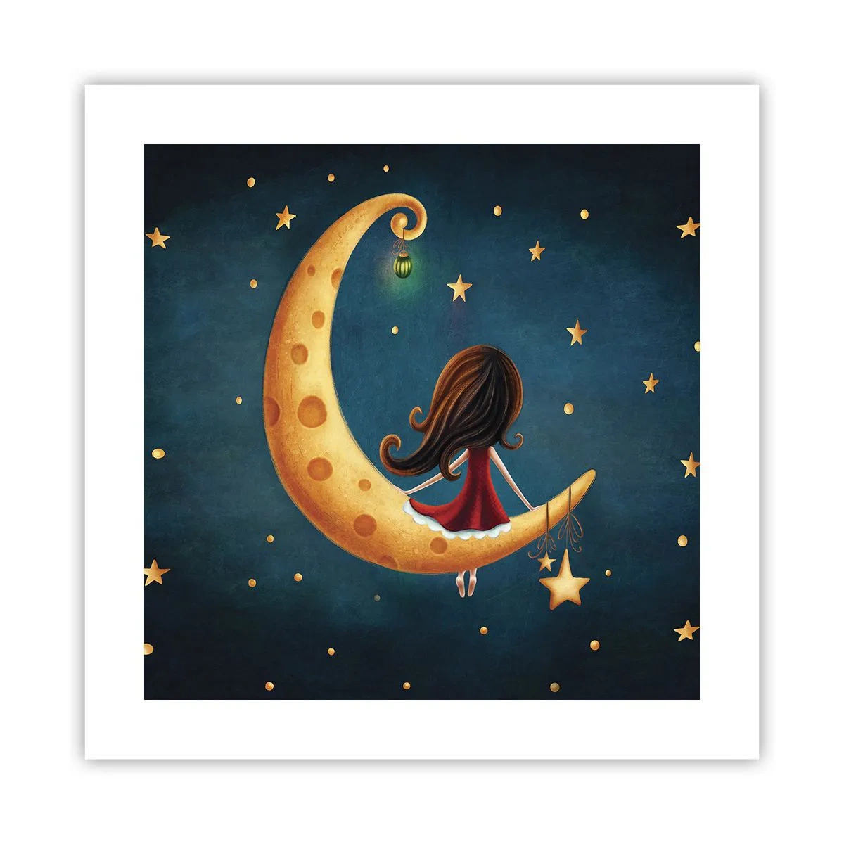 Affiche - Poster - Il était une fois... - 40x40 cm