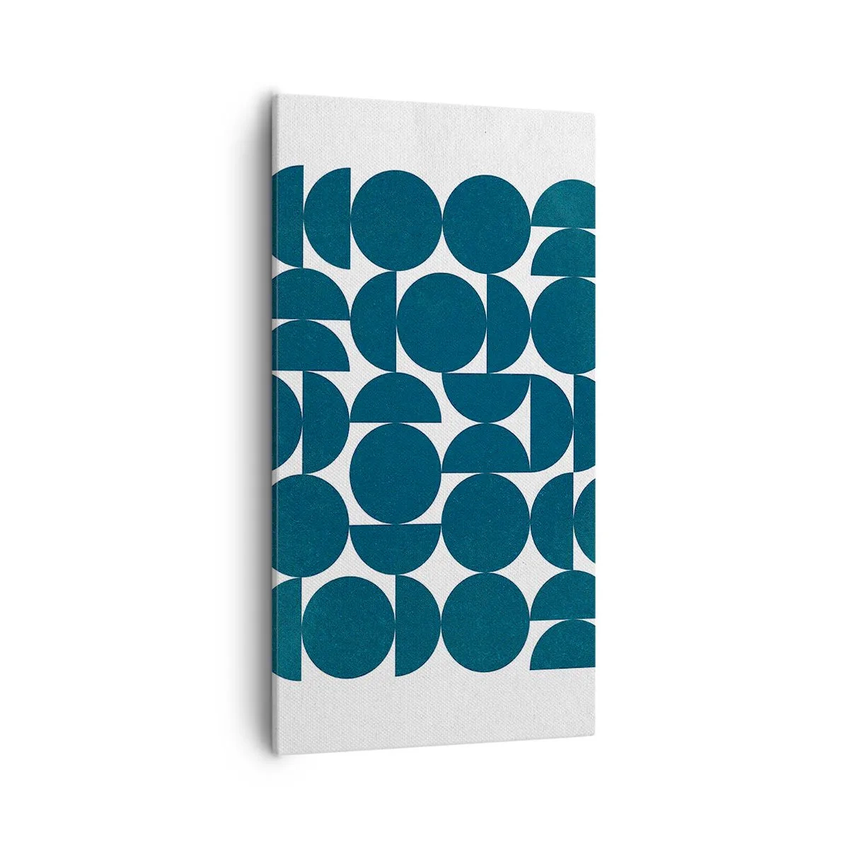 Impression sur toile - Image sur toile - Cercles et demi-cercles - 55x100 cm