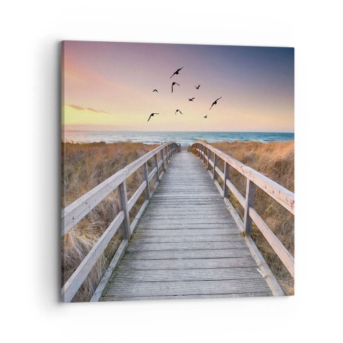 Impression sur toile - Image sur toile - Envol des espaces - 70x70 cm