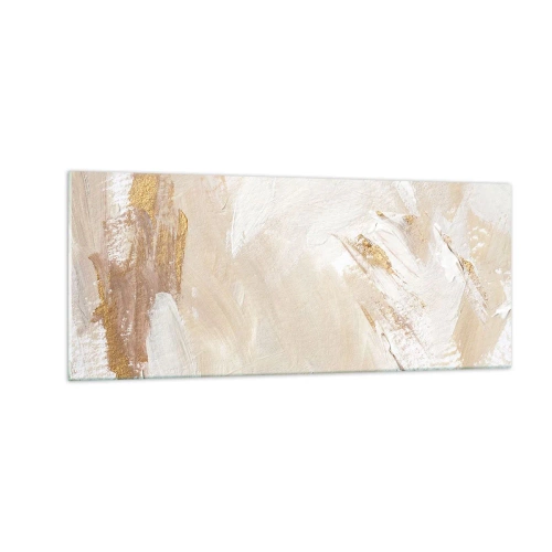 Impression sur verre - Image sur verre - Composition pastel - 100x40 cm