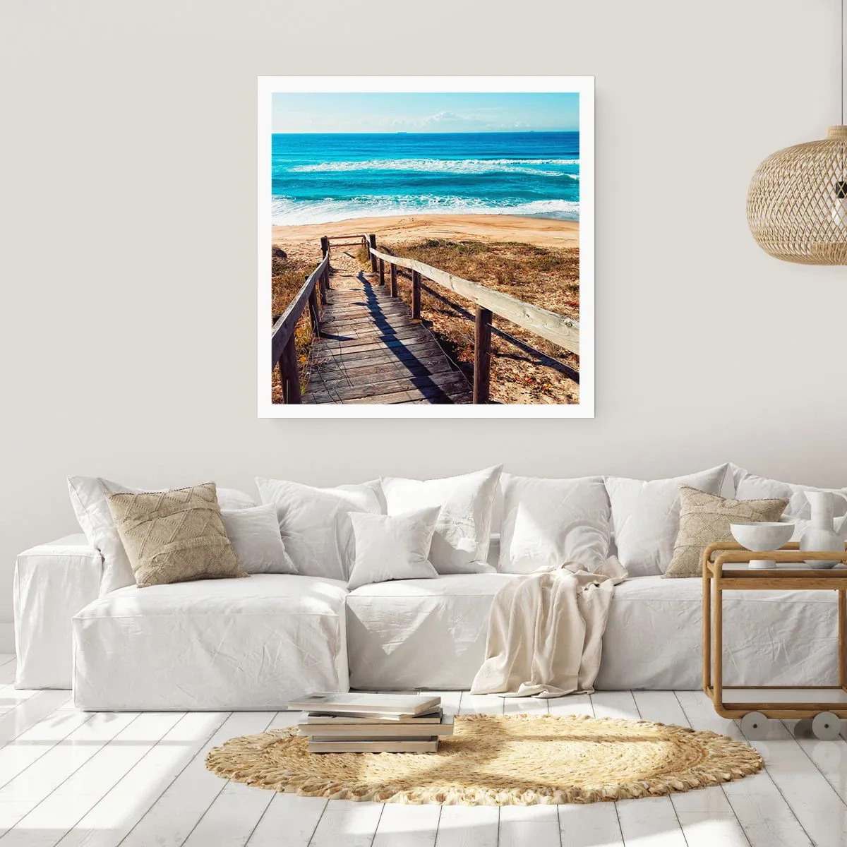 Affiche - Poster - Cours! - 60x60 cm