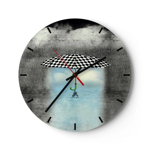 Horloge murale - Pendule murale - Et pourtant c'est possible - 40x40 cm