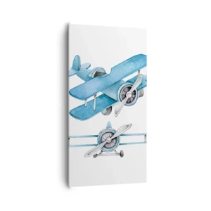 Impression sur toile - Image sur toile - Un gagnant né - 65x120 cm