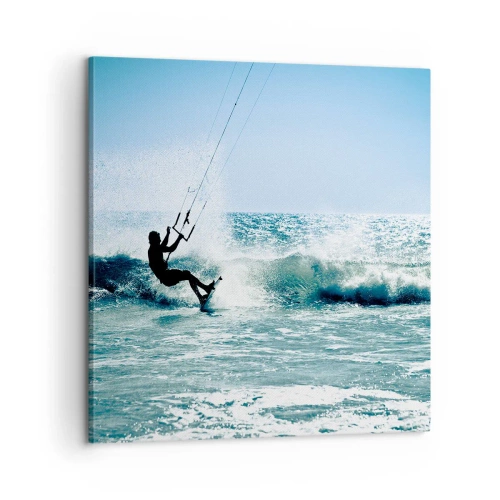 Impression sur toile - Image sur toile - On se laisse emporter - 60x60 cm