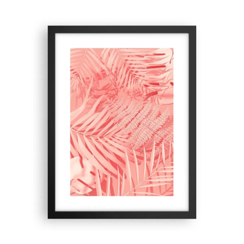 Affiche dans un cadre noir - Poster - Concept de rose - 30x40 cm