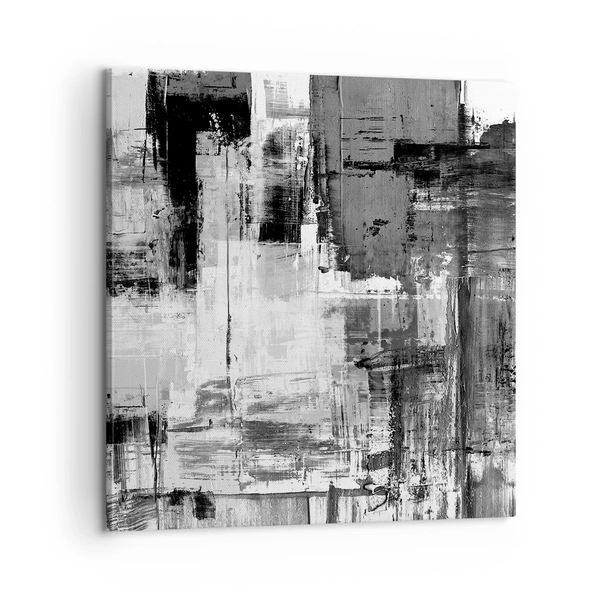 Impression sur toile - Image sur toile - Le gris est beau - 60x60 cm