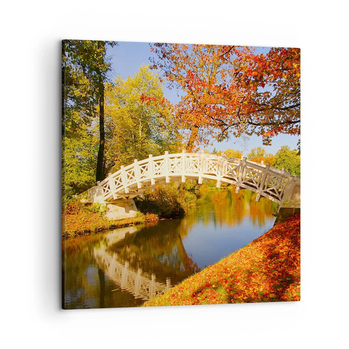 Impression sur toile - Image sur toile - Sur le pont blanc des soupirs - 50x50 cm