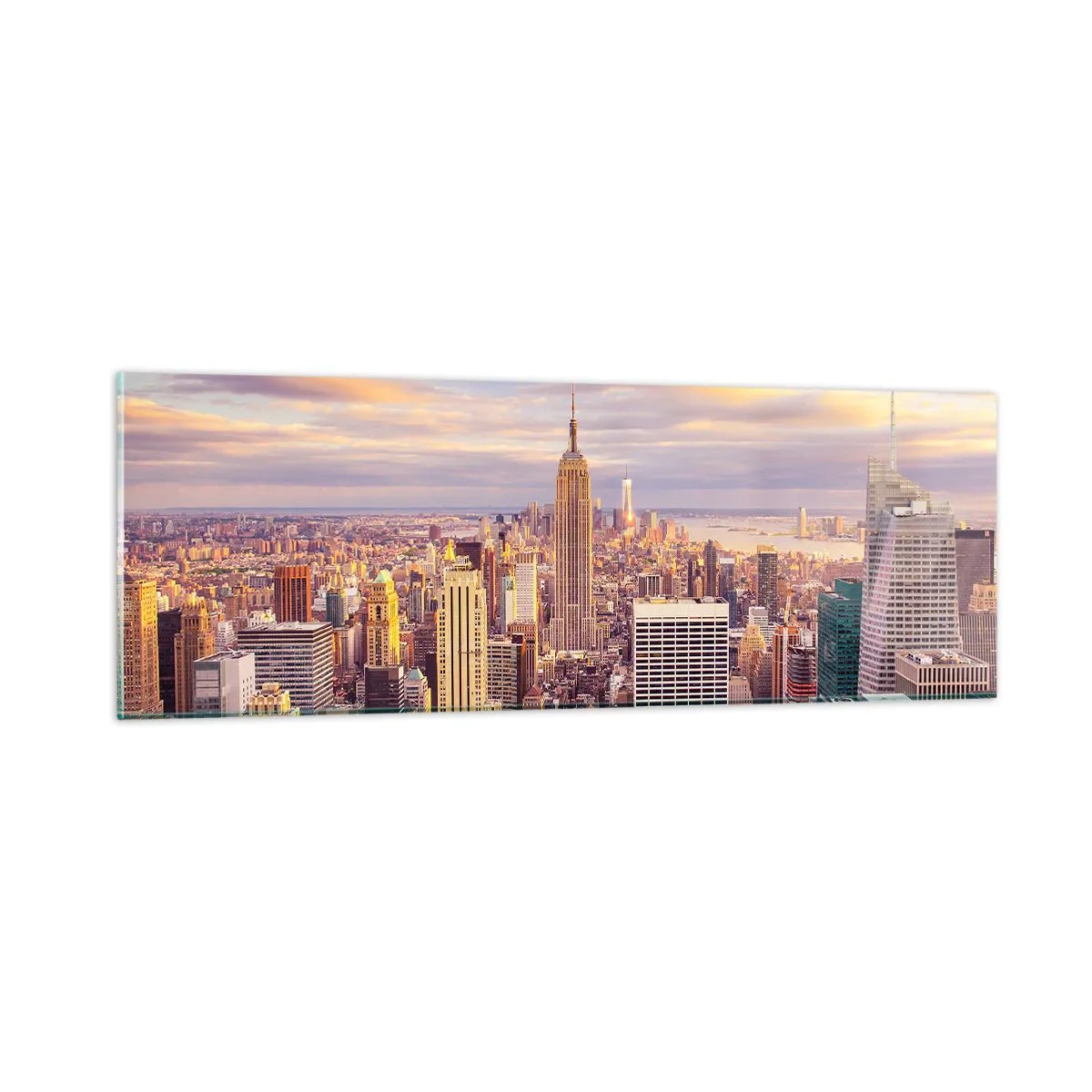 Impression sur verre - Image sur verre - Atteindre les nuages ​​eux-mêmes - 90x30 cm