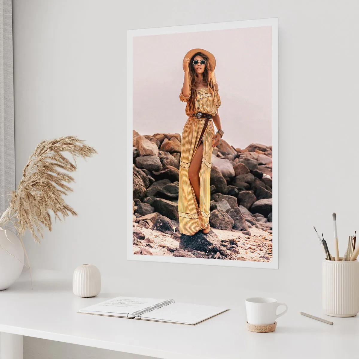 Affiche - Poster - La magie des pierres - 30x40 cm