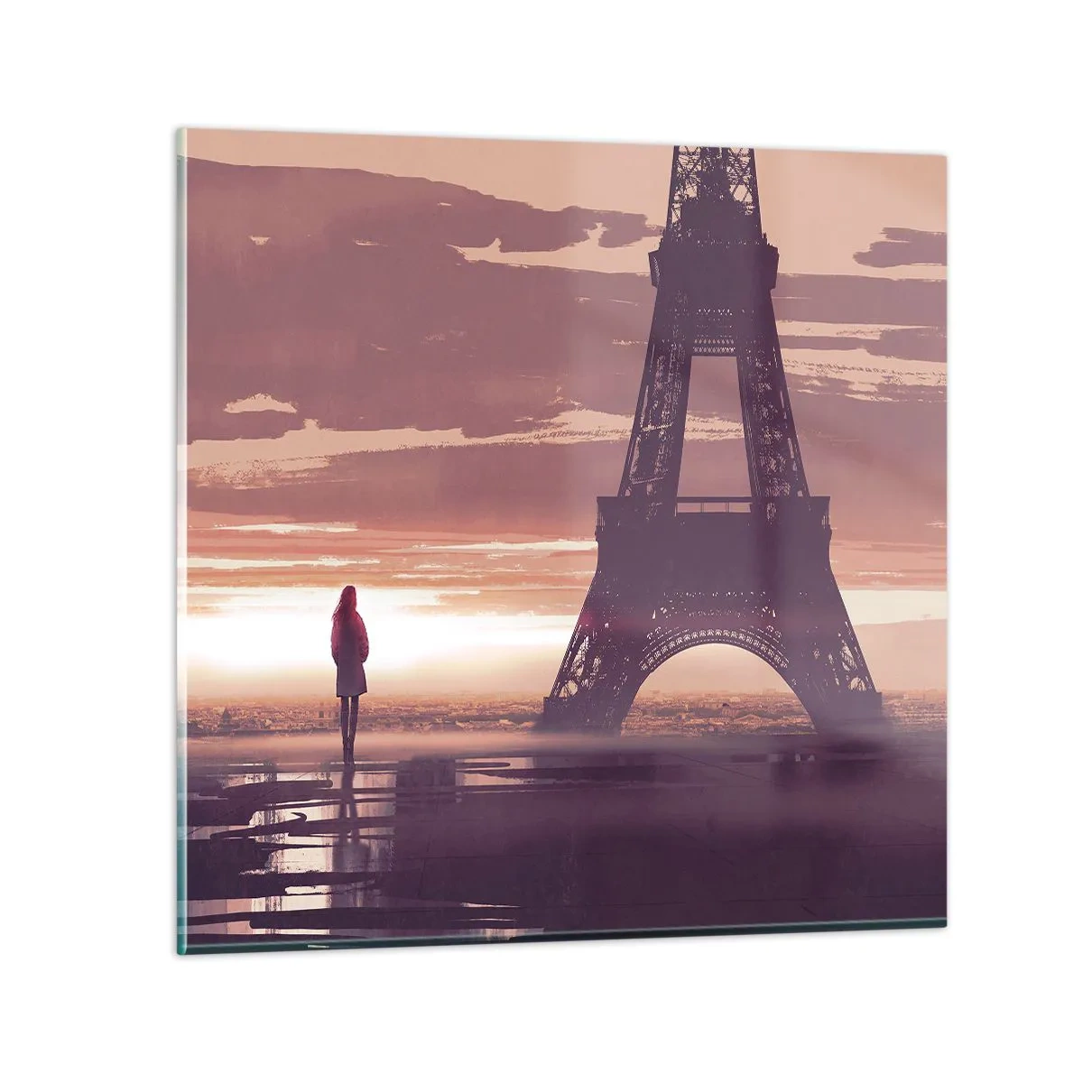 Impression sur verre - Image sur verre - Seulement deux d'entre eux - 70x70 cm