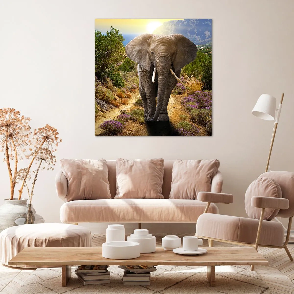 Impression sur toile - Image sur toile - Voilà à quoi ressemblait l'Eden - 40x40 cm