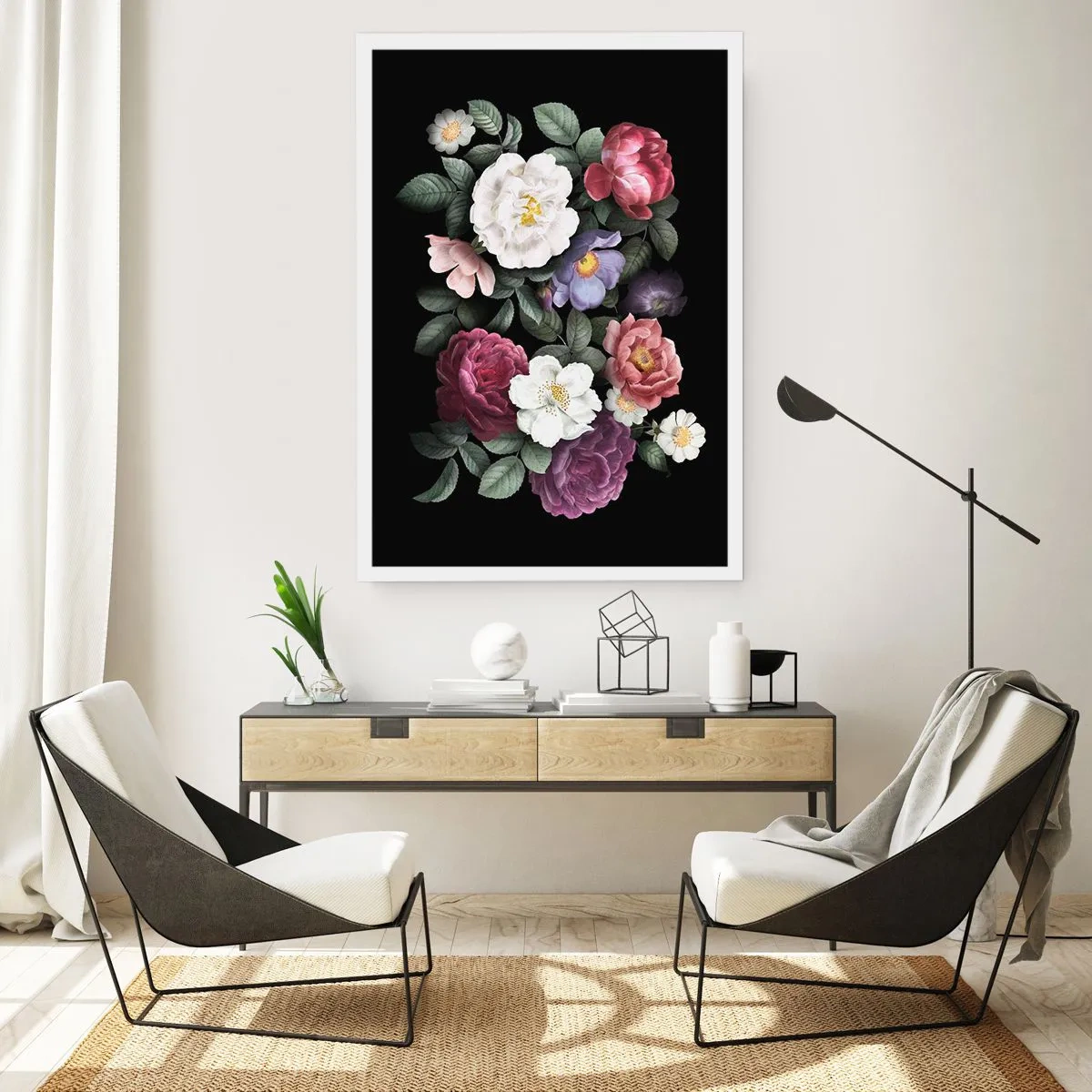 Affiche - Poster - D'un jardin anglais - 30x40 cm