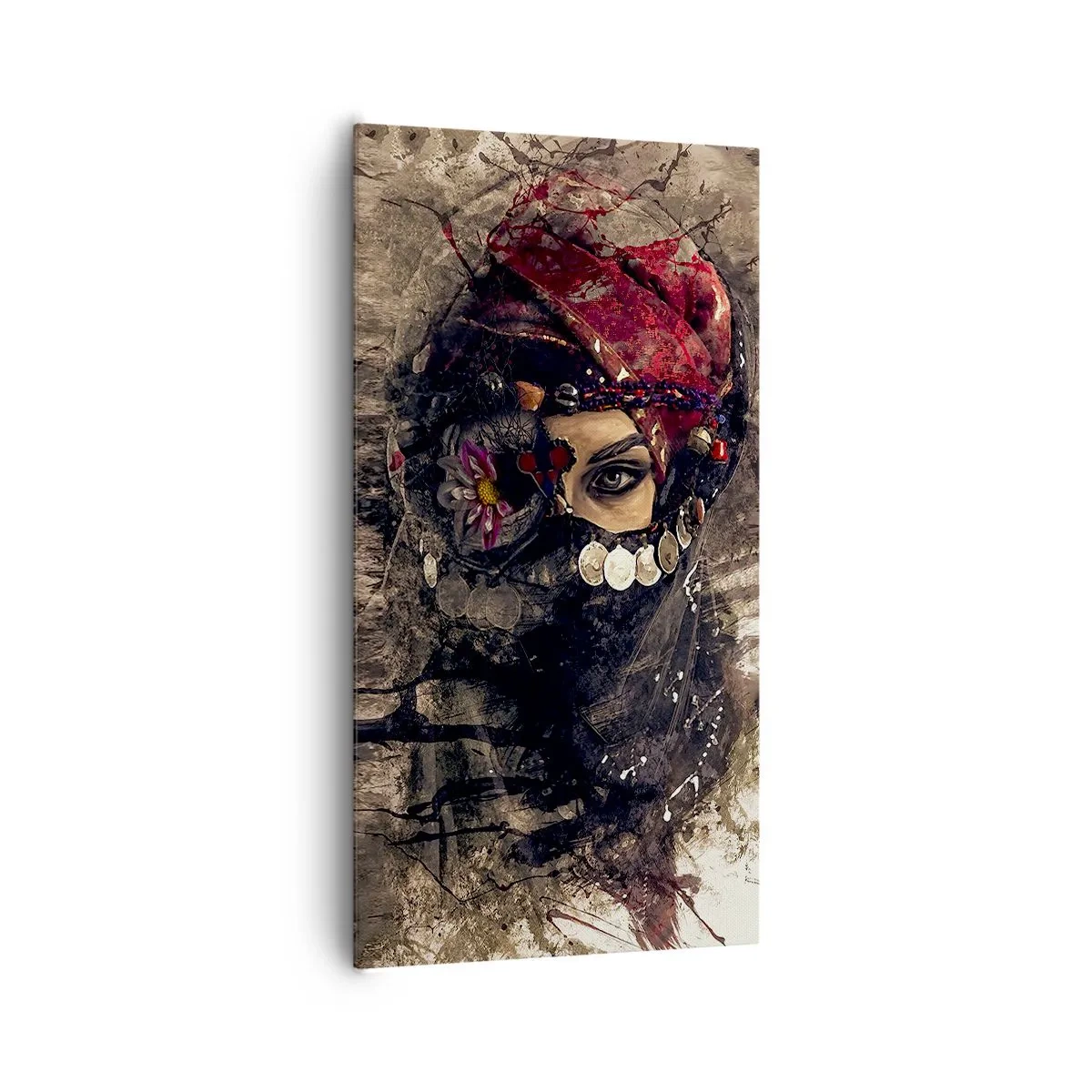 Impression sur toile - Image sur toile - Inquiétant, c'est le moins qu'on puisse dire - 65x120 cm