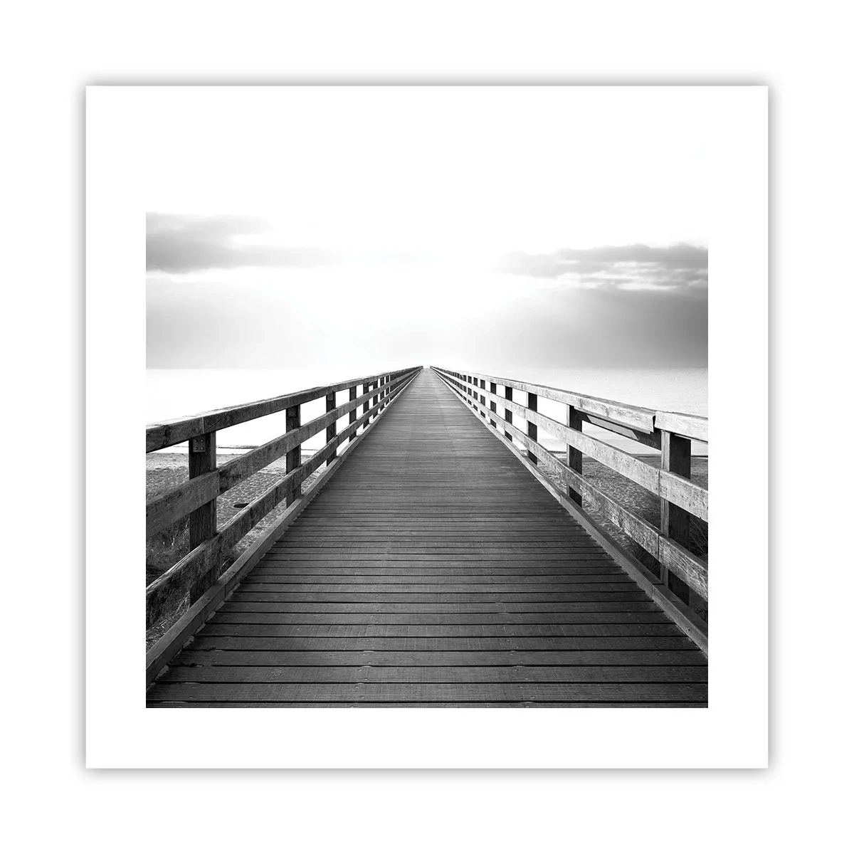 Affiche - Poster - A perte de vue... - 40x40 cm