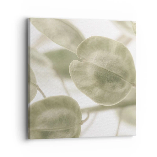 Impression sur toile - Image sur toile - Au commencement il y avait des feuilles... - 40x40 cm