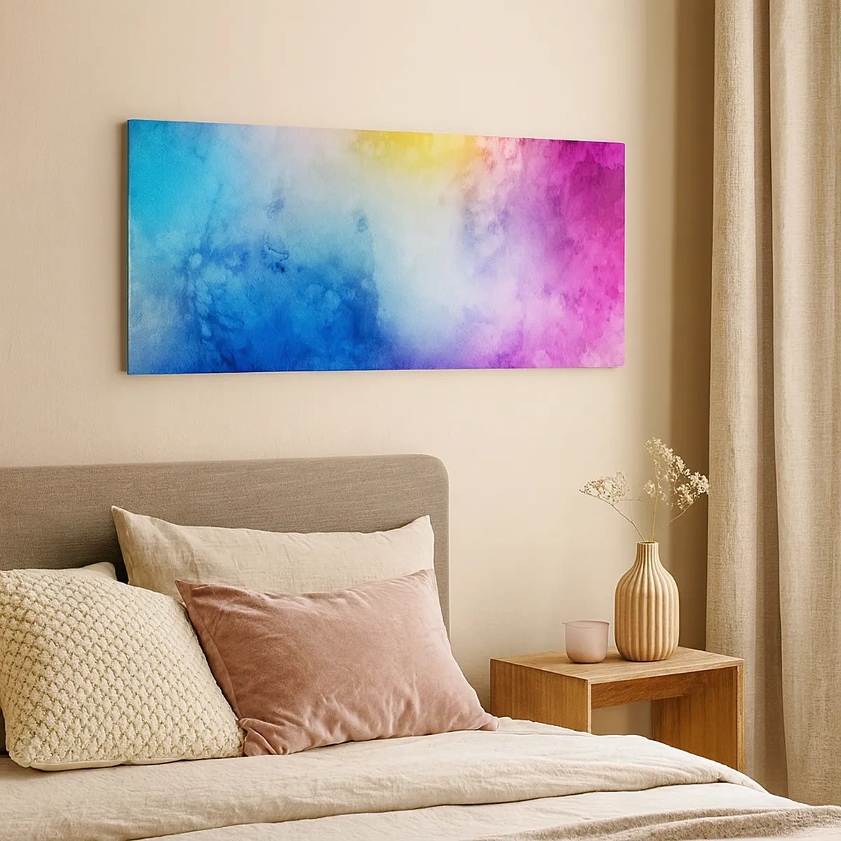 Impression sur toile - Image sur toile - Presque au septième ciel - 30x30 cm